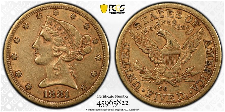 Cert 45965822 - Coin Image