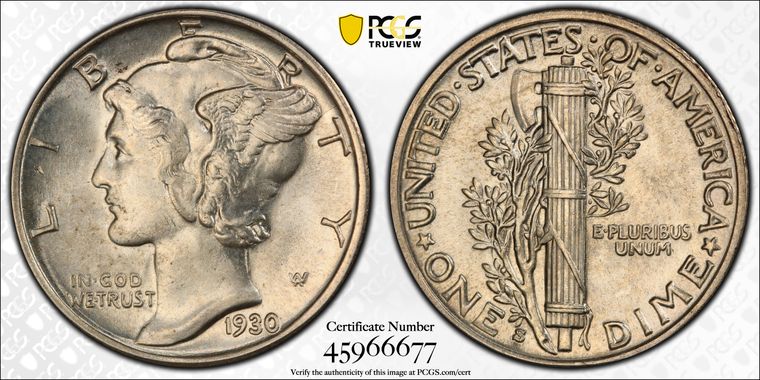 Cert 45966677 - Coin Image