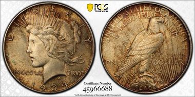 1934 $1 MS64