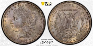 1889-O $1 MS62