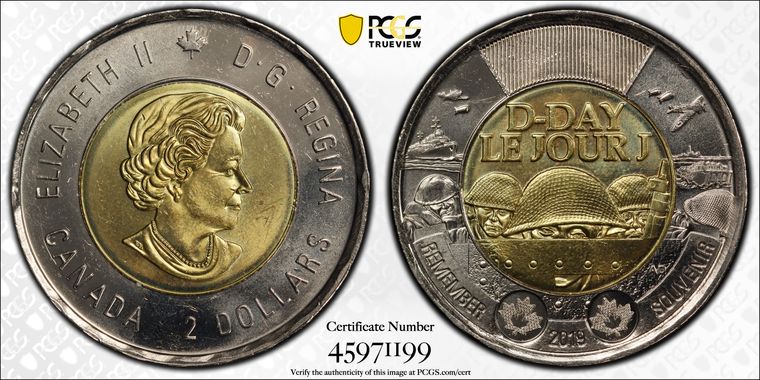 Cert 45971199 - Coin Image