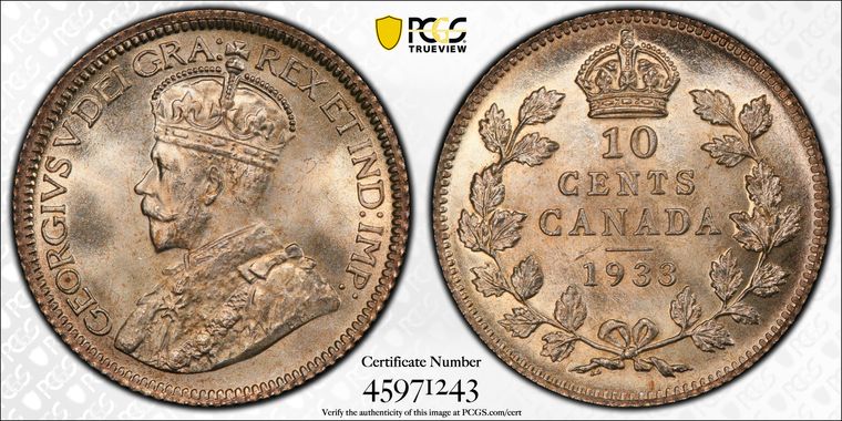Cert 45971243 - Coin Image