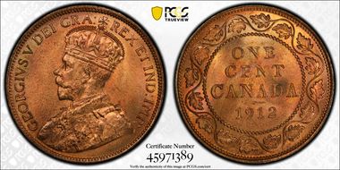 1912 1C MS66RD