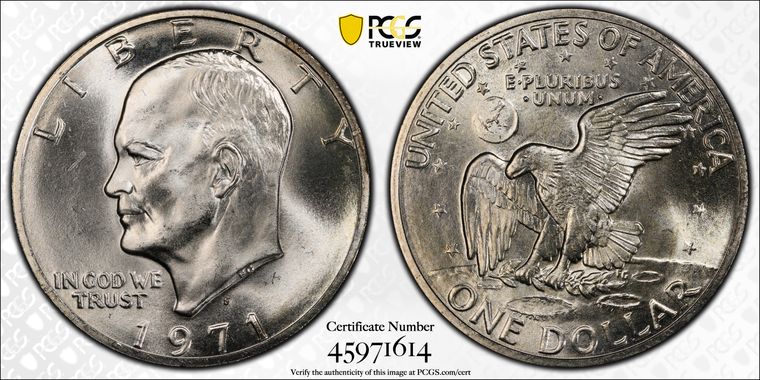 Cert 45971614 - Coin Image