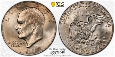 1977 $1 MS65