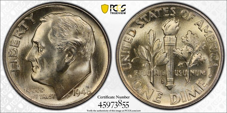 Cert 45973855 - Coin Image