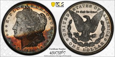 1884-CC $1 MS62