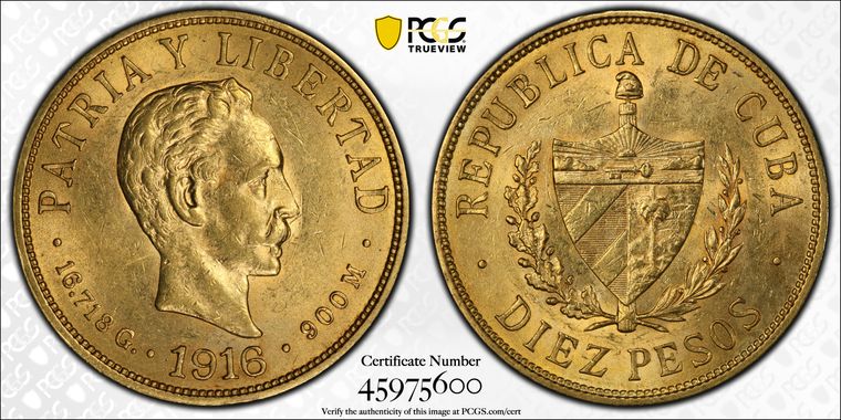 Cert 45975600 - Coin Image