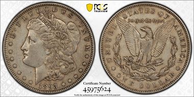 1893 $1 XF40