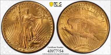 1927 $20 MS64