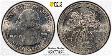 2020-W 25C Salt River Bay NP V75 MS64