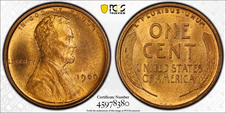 Cert 45978380 - Coin Image