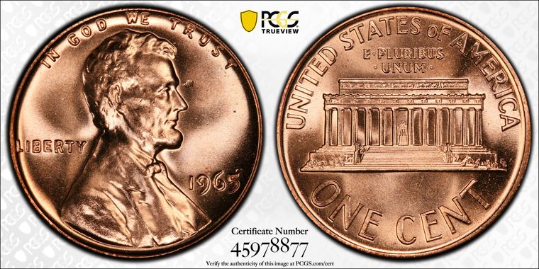 Cert 45978877 - Coin Image