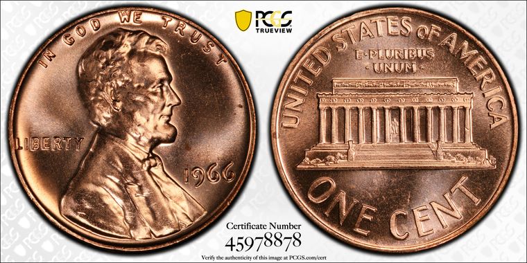 Cert 45978878 - Coin Image