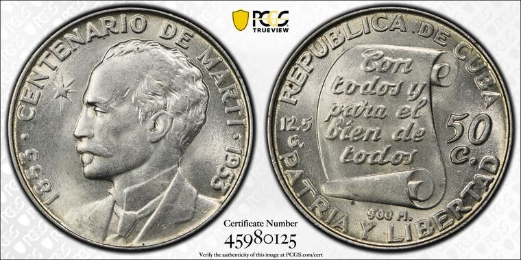 Cert 45980125 - Coin Image