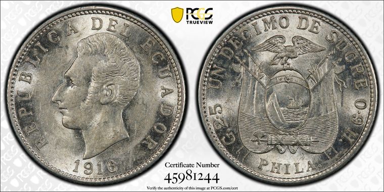 Cert 45981244 - Coin Image