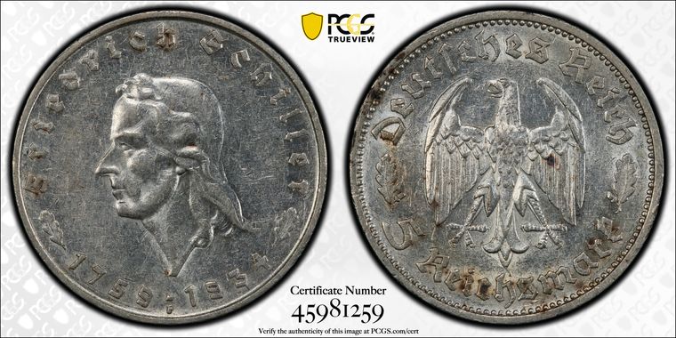 Cert 45981259 - Coin Image