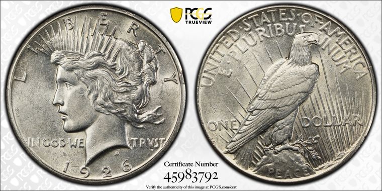 Cert 45983792 - Coin Image