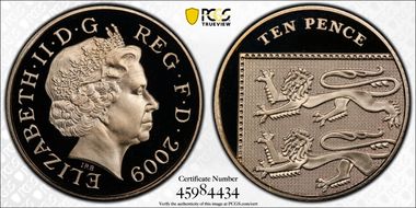 2009 10p S-F6 PR70DCAM