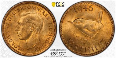 1946 1/4D S-4116 MS65RD