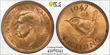 1947 1/4D S-4116 MS64RB