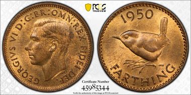 1950 1/4D S-4119 MS64RB