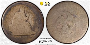 1838 25C Seated, No Drapery PO1