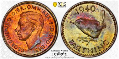 1940 1/4D S-4116 MS64RB