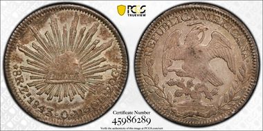 1843-Zs OM 8 R Zs23 AU50