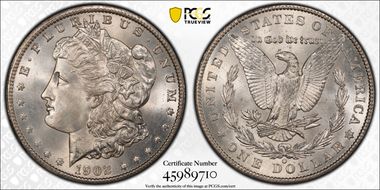 1902-O $1 MS67