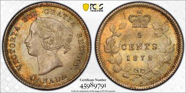 1872-H 5C ND Curved Blunt 7 MS66