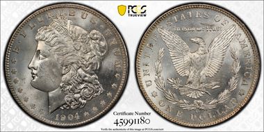 1904-O $1 MS63+