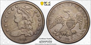 1834 25C Browning 3 N1