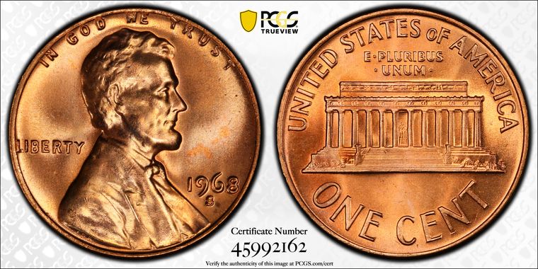 Cert 45992162 - Coin Image