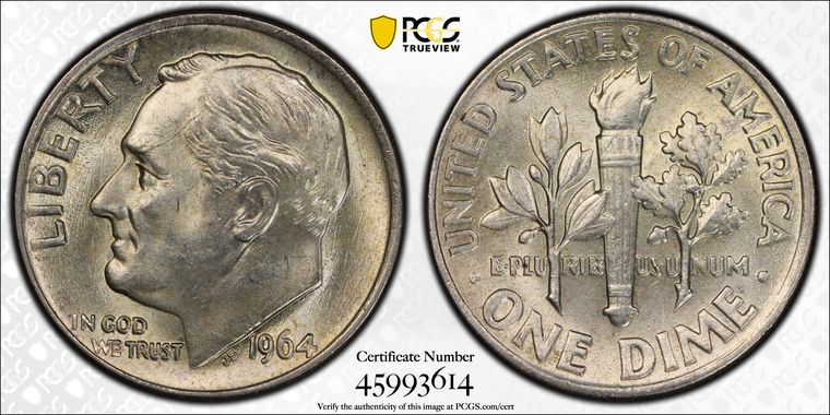 Cert 45993614 - Coin Image