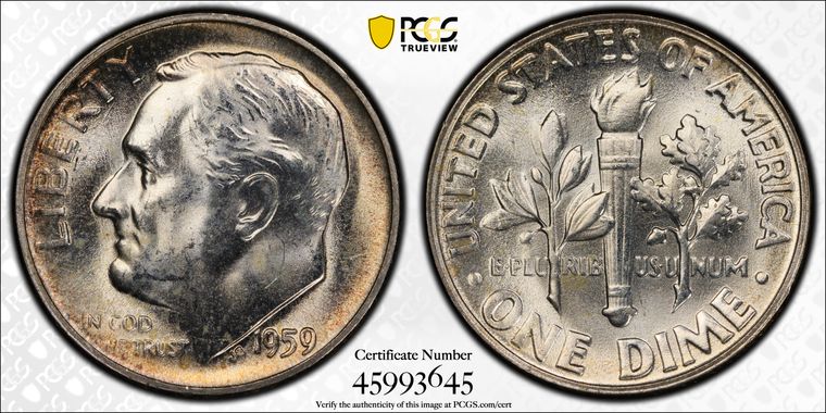 Cert 45993645 - Coin Image