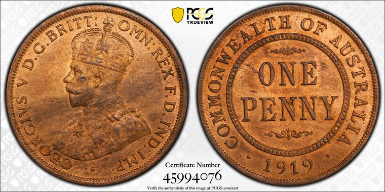 Cert 45994076 - Coin Image