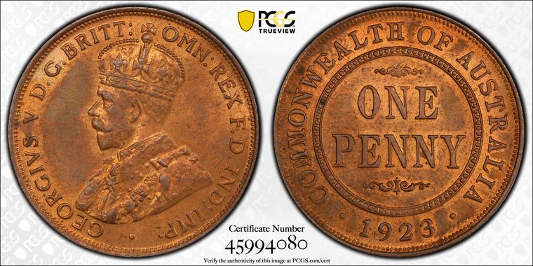 Cert 45994080 - Coin Image