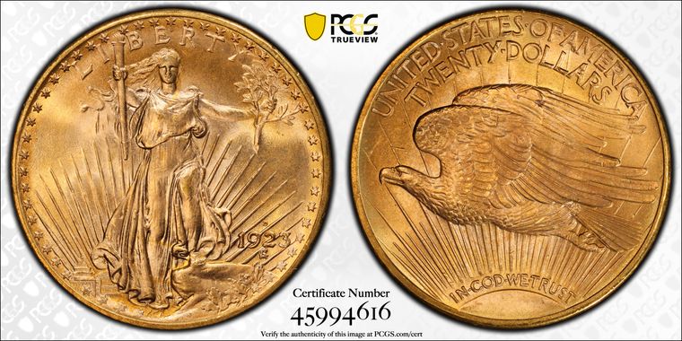 Cert 45994616 - Coin Image