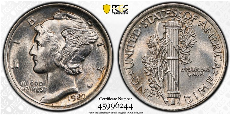 Cert 45996244 - Coin Image