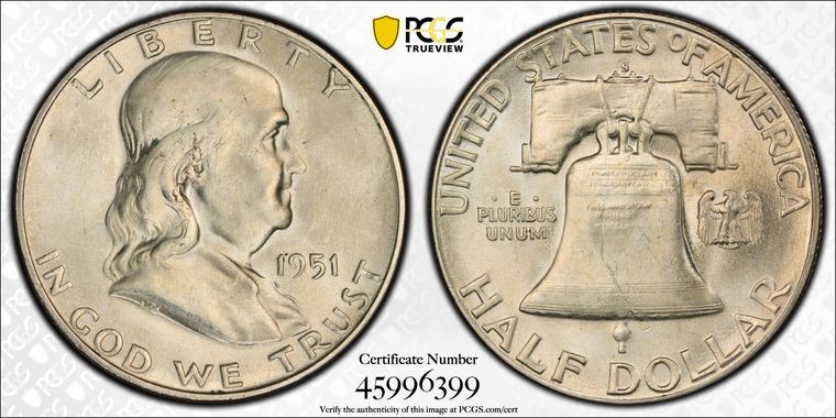 Cert 45996399 - Coin Image