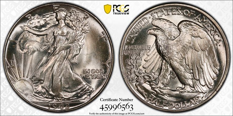 Cert 45996563 - Coin Image