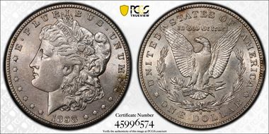1898-S $1 AU55