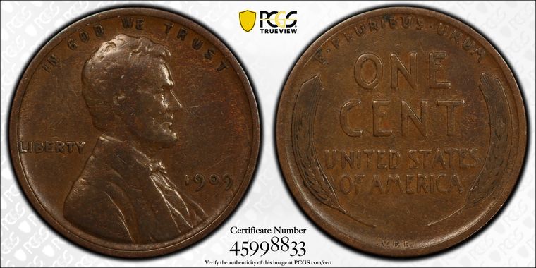 Cert 45998833 - Coin Image