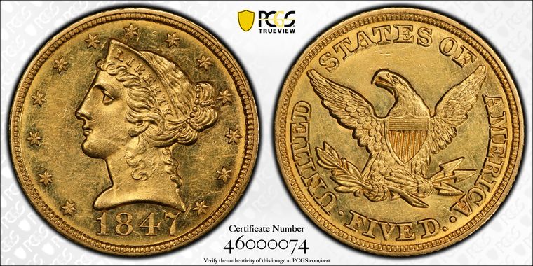 Cert 46000074 - Coin Image