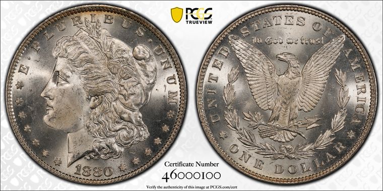 Cert 46000100 - Coin Image