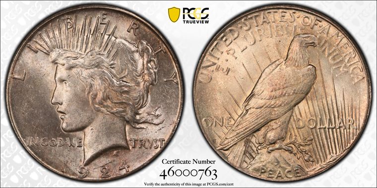 Cert 46000763 - Coin Image