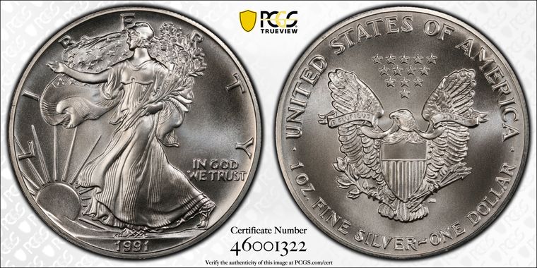 Cert 46001322 - Coin Image