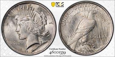 1922 $1 MS61