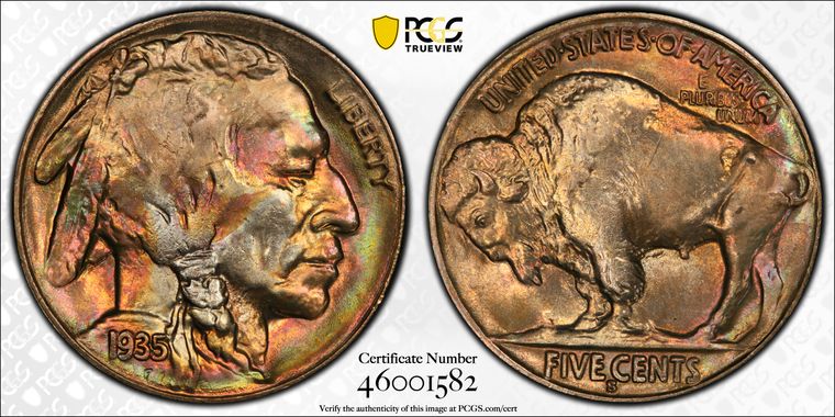 Cert 46001582 - Coin Image